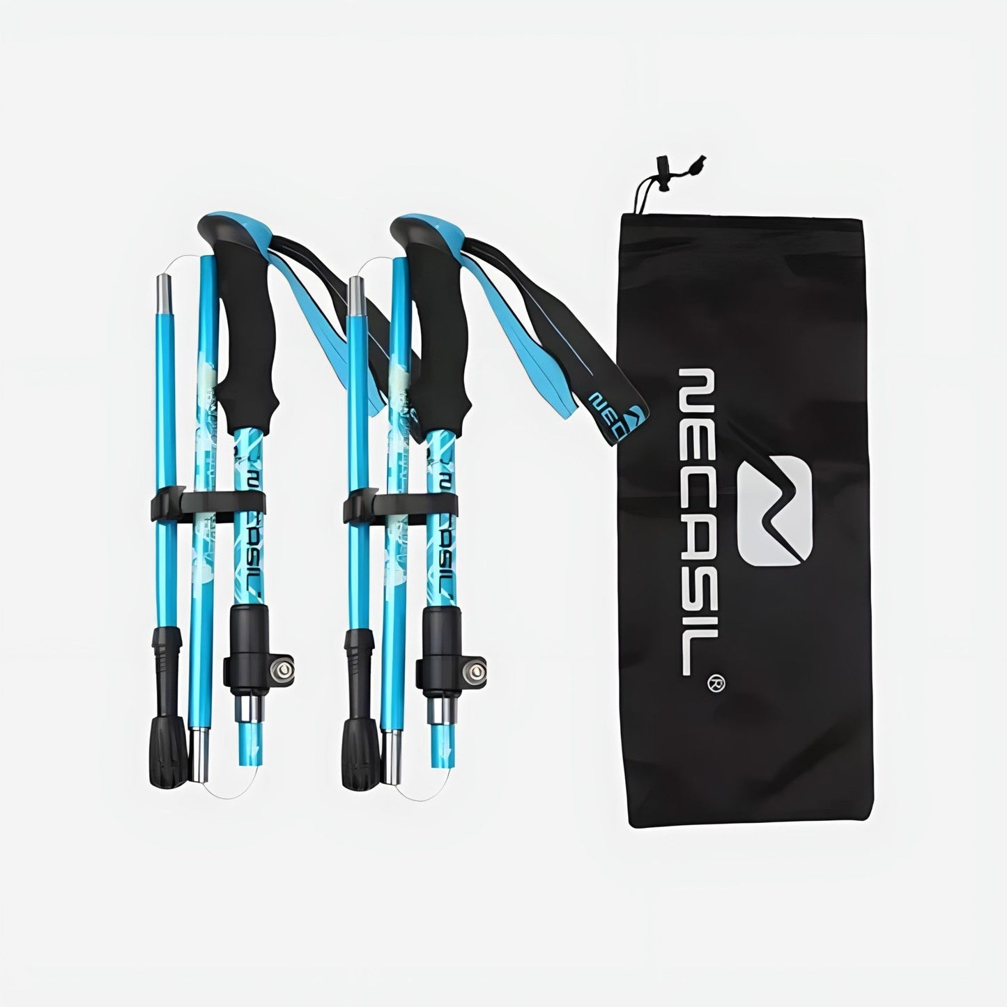 PureStride - Vouwbare Trekkingstokken - Lichtgewicht en Duurzaam 0