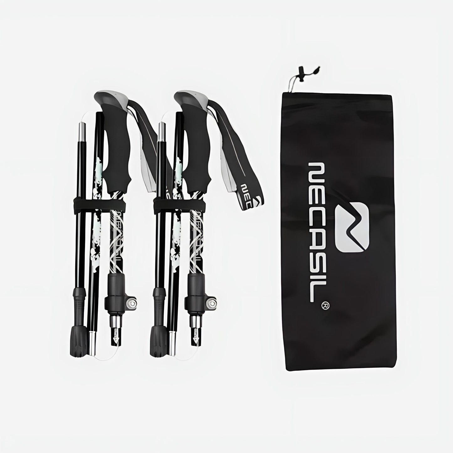 PureStride - Vouwbare Trekkingstokken - Lichtgewicht en Duurzaam 1